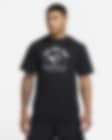Nike Camiseta Fitness Hombre - Dri-FIT UV Hyverse - negro/blanco DV9841-010