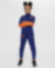 Low Resolution Niederlande Strike Nike Dri-FIT-Fußball-Trainingsanzug aus Strickmaterial für jüngere Kinder