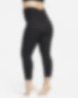 Nike Zenvy (M) Women's Gentle-Support High-Waisted 7/8 Leggings with  Pockets (Maternity).