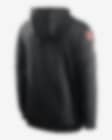 men's nike nfl salute to service therma po hoodie