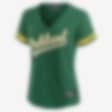 Oakland Athletics Women's Alternate Replica Team Kelly Green Baseball Jersey  • Kybershop