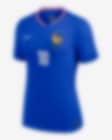 Low Resolution Kylian Mbappé France National Team 2024 Stadium Home Women's Nike Dri-FIT Soccer Jersey