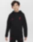 Low Resolution Felpa da calcio con cappuccio e zip a tutta lunghezza Nike Liverpool FC Tech Fleece – Ragazzo