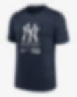 Low Resolution New York Yankees Large Logo Velocity Men's Nike MLB T-Shirt