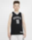 Low Resolution Brooklyn Nets Icon Edition 2021/22 Nike NBA Swingman-trøje til større børn