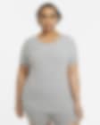 Low Resolution Camiseta de manga corta para mujer talla grande Nike Yoga Luxe