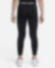 Leggings com Swoosh Nike Dri-FIT Essentials para criança. Nike PT