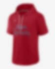 Low Resolution Nike Springer (MLB St. Louis Cardinals) Men's Short-Sleeve Pullover Hoodie