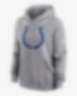 Low Resolution Nike Logo Club (NFL Indianapolis Colts) Women's Pullover Hoodie