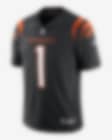Low Resolution Ja'Marr Chase Cincinnati Bengals Men's Nike Dri-FIT NFL Limited Football Jersey