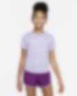 Low Resolution Tréninkové tričko Dri-FIT Nike One s krátkým rukávem pro větší děti (dívky)