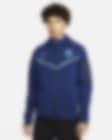 Low Resolution Ανδρική μπλούζα Nike με κουκούλα και φερμουάρ σε όλο το μήκος από Tech Fleece Αγγλία