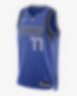 Low Resolution Dallas Mavericks Icon Edition 2022/23 Nike Dri-FIT NBA Swingman-drakt til herre