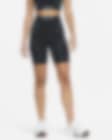 Low Resolution Nike Pro Trainingsshorts met hoge taille voor dames (18 cm)