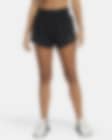 Low Resolution Nike One Dri-FIT dameshorts med mellomhøyt liv og innershorts (8 cm)