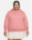Low Resolution Nike Sportswear Club Fleece Kadın Kapüşonlu Sweatshirt'ü (Büyük Beden)