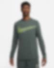 Low Resolution Nike Men's Dri-FIT Long-Sleeve Fitness T-Shirt