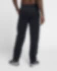 NIKE Men's Therma Training Pants (X-Large, BLACK/MTLC HEMATITE) 
