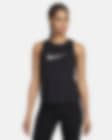 Low Resolution Damska koszulka bez rękawów do biegania z nadrukiem Nike One
