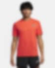 Low Resolution Ανδρική κοντομάνικη μπλούζα για τρέξιμο Dri-FIT Nike Trail Solar Chase