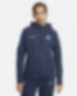 Low Resolution Felpa da calcio con cappuccio e zip a tutta lunghezza Nike Paris Saint-Germain Tech Fleece Windrunner – Donna