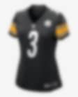 Low Resolution Jersey de fútbol americano Nike de la NFL Game para mujer Russell Wilson Pittsburgh Steelers