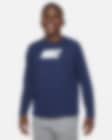 Low Resolution Nike Dri-FIT Multi+ Big Kids' (Boys') Long-Sleeve Top (Extended Size)