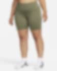 Low Resolution Shorts de ciclismo de 18 cm de tiro medio para mujer talla grande Nike One