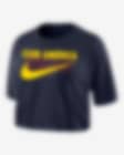 Low Resolution Club América Women's Nike Dri-FIT Soccer Cropped T-Shirt