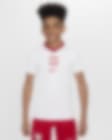 Low Resolution Fotbalové tričko Nike Dri-FIT Polsko 2024/25 s krátkým rukávem pro větší děti, domácí