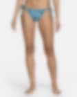 Low Resolution Nike Swim Swirl Women's String Bikini Bottom