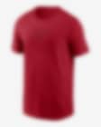 Low Resolution Cincinnati Reds Large Logo Back Stack Men's Nike MLB T-Shirt