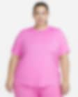 Low Resolution Nike One Classic Women's Dri-FIT Short-Sleeve Top (Plus Size)