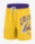 Low Resolution Los Angeles Lakers Courtside Men's Nike NBA Fleece Shorts