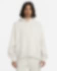 Low Resolution Ekstra overdimensioneret Nike Sportswear Phoenix Fleece-pullover-hættetrøje til kvinder
