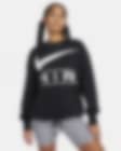 Low Resolution Nike Air ekstra ekstra stor sweatshirt i frotté med rund hals til dame