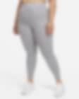 Low Resolution Nike Pro Dri-FIT Women’s High-Waisted 7/8 Printed Leggings (Plus Size)