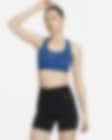 Low Resolution Nike Universa Women's Medium-Support High-Waisted 12.5cm (approx.) Biker Shorts With Pockets