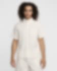 Low Resolution Kurzärmliges Nike Life Seersucker-Hemd mit Knöpfen für Herren