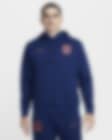 Low Resolution Męska bluza piłkarska z kapturem Nike Holandia Club