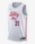 Low Resolution Joel Embiid Philadelphia 76ers City Edition Nike Dri-FIT NBA Swingman Trikot