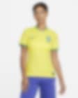 Low Resolution Brasilien 2022/23 Stadium Home Nike Dri-FIT-fodboldtrøje til kvinder