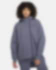 Low Resolution Capa con gorro oversized de cierre completo para mujer Nike Sportswear Tech Fleece