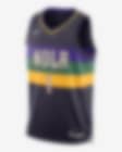 Low Resolution Zion Williamson New Orleans Pelicans City Edition Nike Dri-FIT NBA Swingman Forma