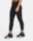 Low Resolution Korta leggings Nike One med medelhög midja för kvinnor