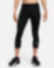 Nike Pro Dri-Fit 字母Logo印花健身裤 男款 黑色 / Трендовая