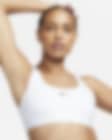 Low Resolution Ovadderad sport-BH Nike Swoosh med lätt stöd för kvinnor