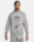 Low Resolution Nike Club Fleece Uzun Kollu Sıfır Yakalı Erkek Sweatshirt'ü