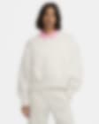 Low Resolution Sweatshirt med rund hals Nike Sportswear Phoenix Fleece i extra oversize-modell för kvinnor