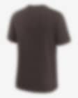San Diego Padres Athletic Fit Brown New XXXL Nike Shirt